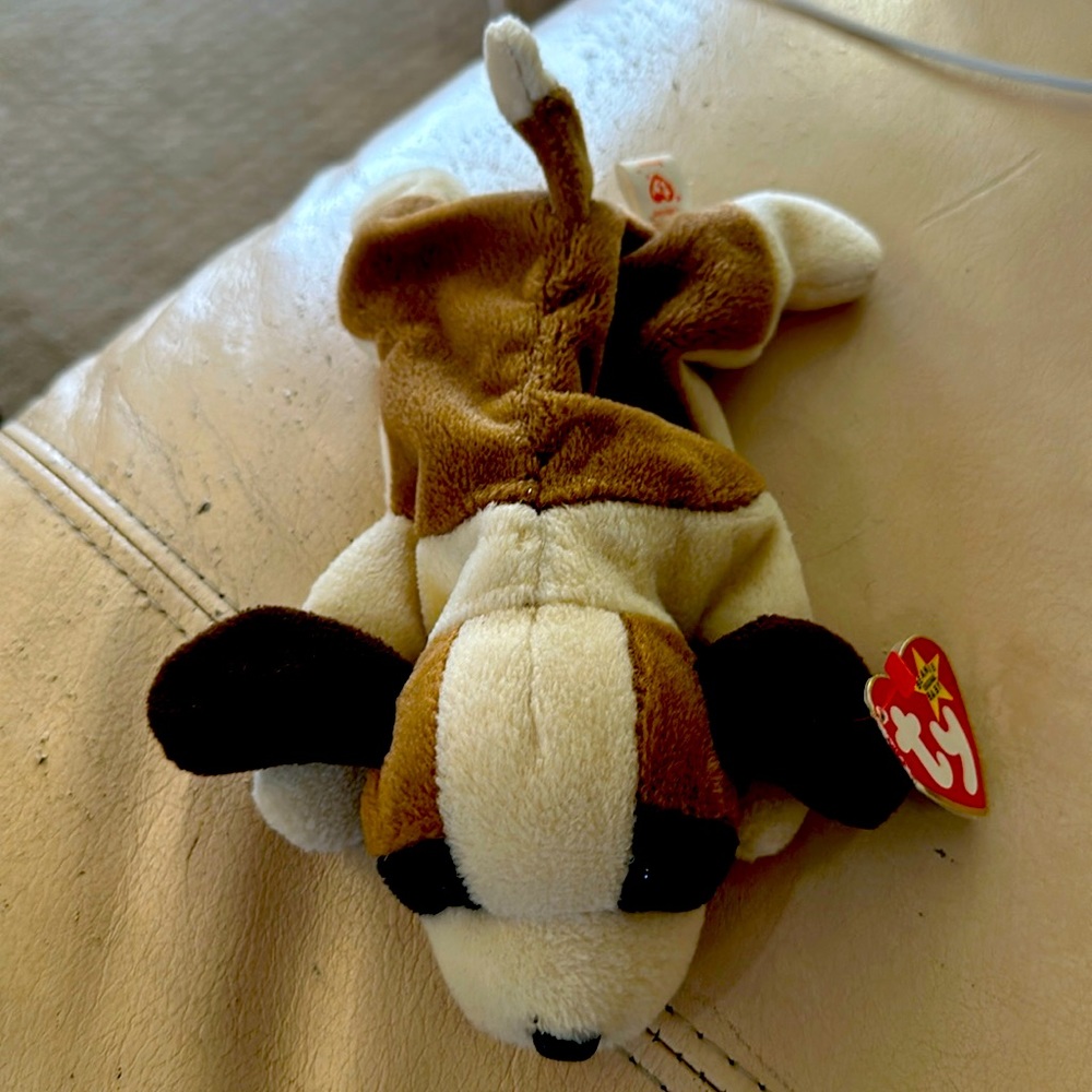 Ty Beanie baby Bernie the dog with original tags